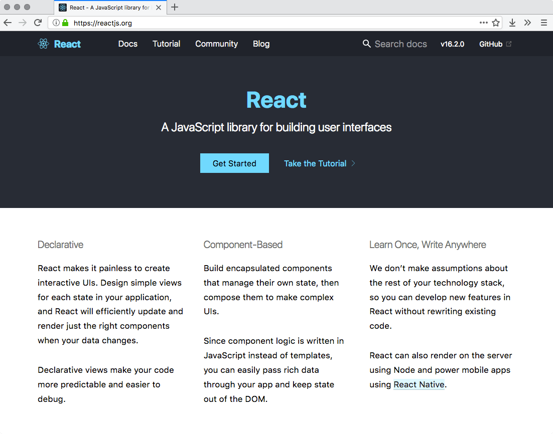 React site