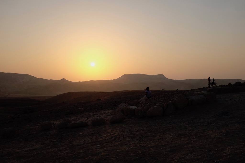 Sunrise at the desert
